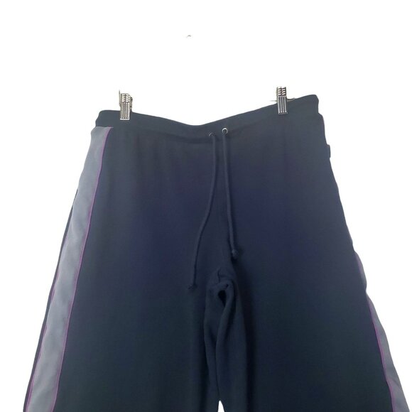 TED BAKER Women Pants 4 10 Jogger Striped Drawstring High Rise Cotton Elastic - Picture 5 of 9